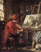 Painter in his Studio Francois Boucher